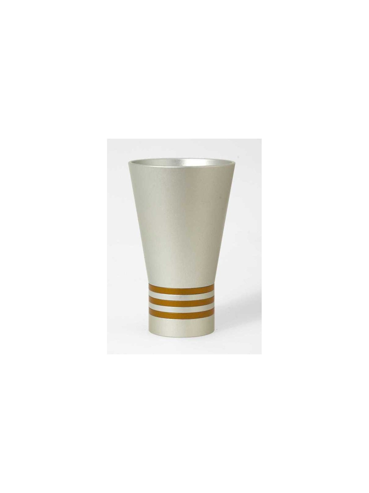 Coupe de Kiddush en aluminium unique avec anneaux, tasses de Kiddush modernes, israéliennes