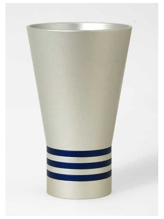 Coupe de Kiddush en aluminium unique avec anneaux, tasses de Kiddush modernes, israéliennes
