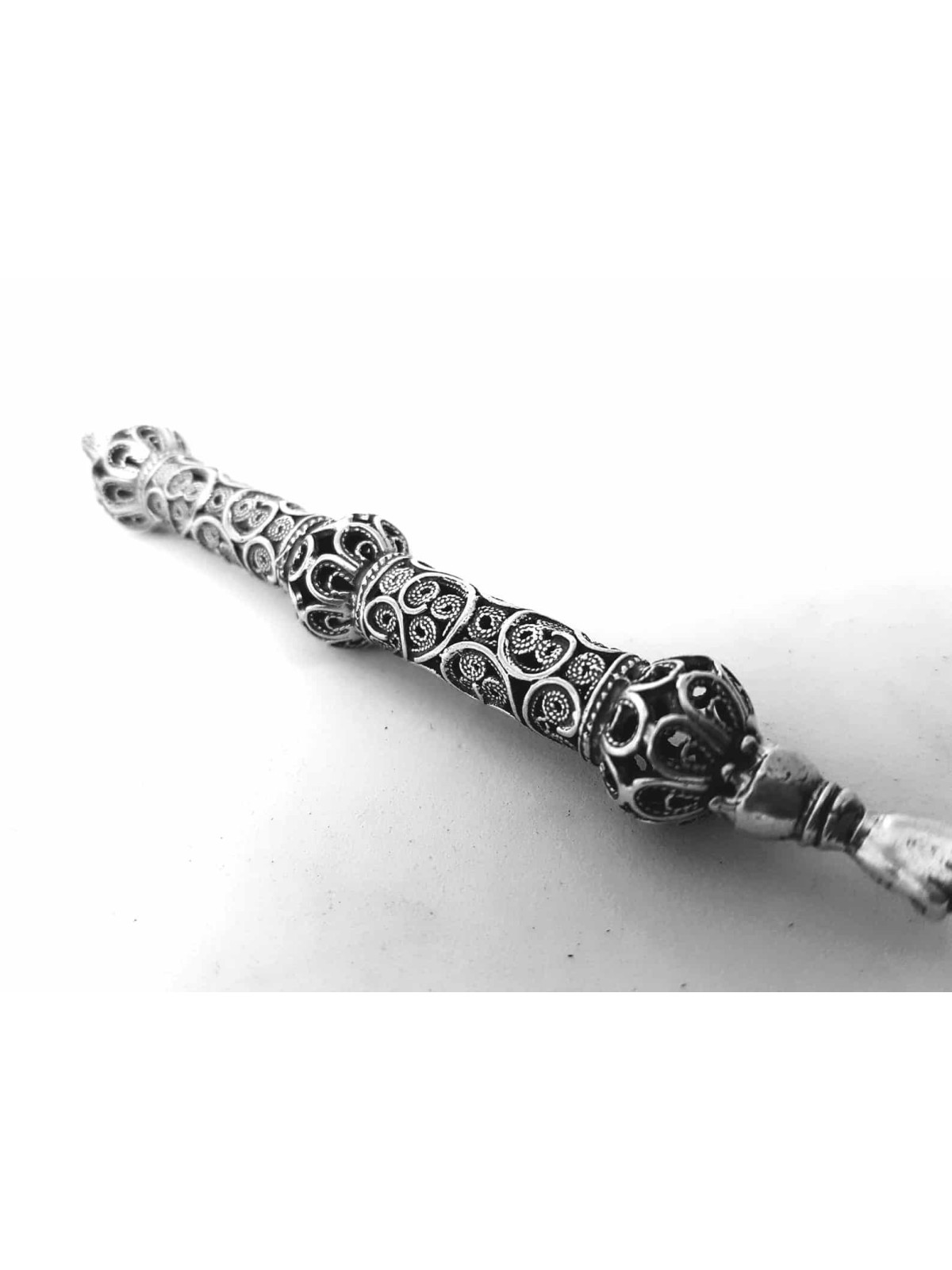 Petit pointeur de Torah en argent spécial triple couronne, cadeaux de Pâque, Isr