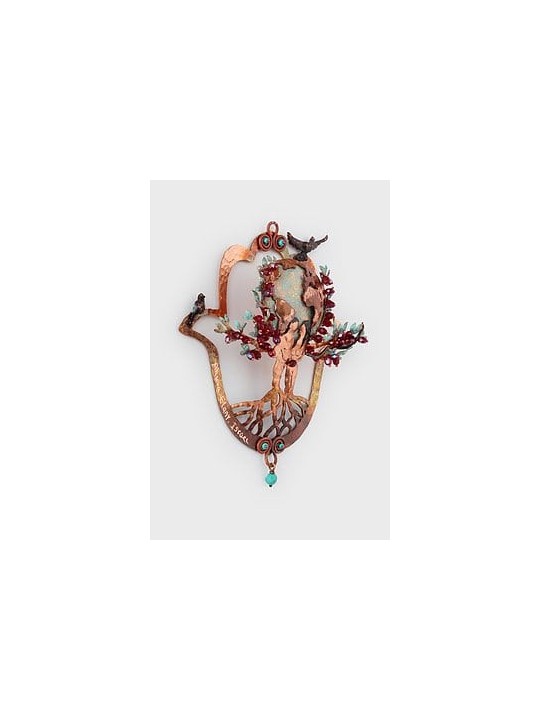 Superbe Hamsa creuse 3D avec épisode Genesis, cadeaux de mariage juif,