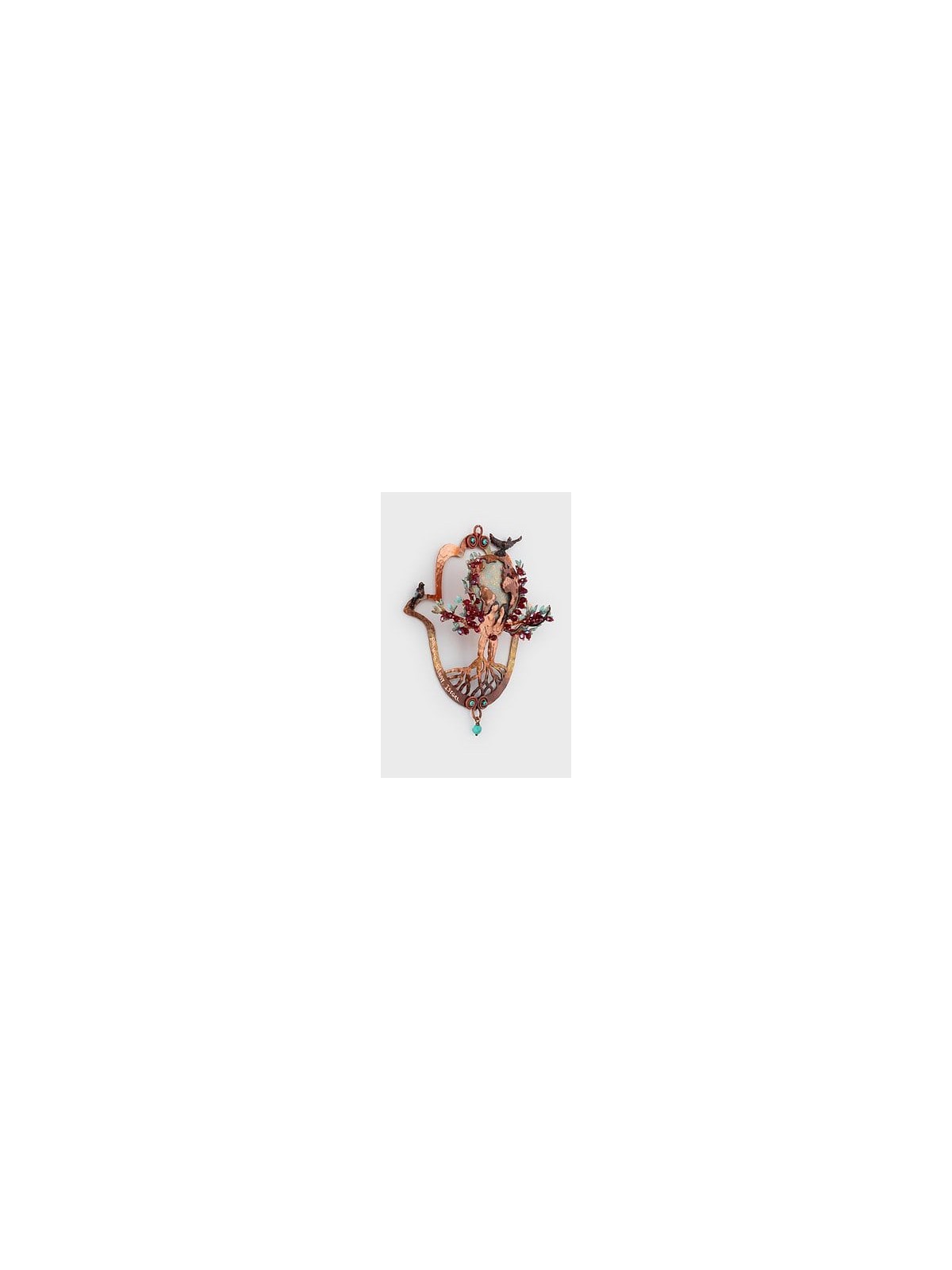 Terrific 3D Hollow Hamsa With Genesis Episode , Jewish Wedding Gifts ,