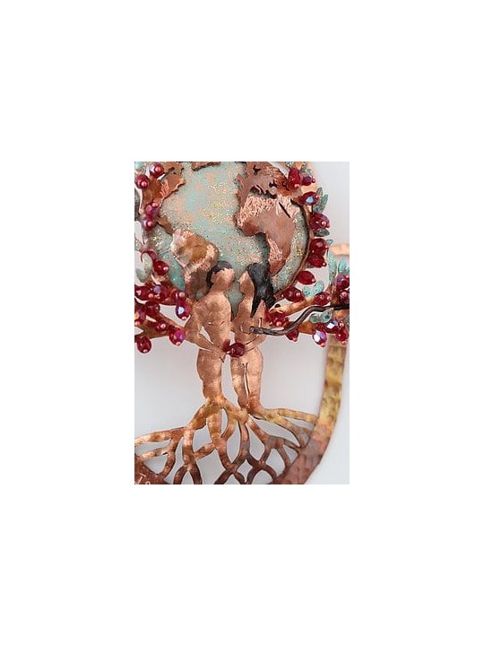 Terrific 3D Hollow Hamsa With Genesis Episode , Jewish Wedding Gifts ,