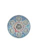 Jerusalem Passover Seder plate with flowers , Jerusalem Seder Plates ,