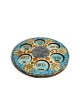 Assiette de Seder de Pâque d’arbre bleu et turquoise, cadeaux de Pâque, Israël