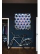 Violet et bleu Un champ de lupins - Peinture florale, Peintures juives