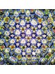 Peinture de fleurs de pensée avec étoile de David Symboliz, peintures juives