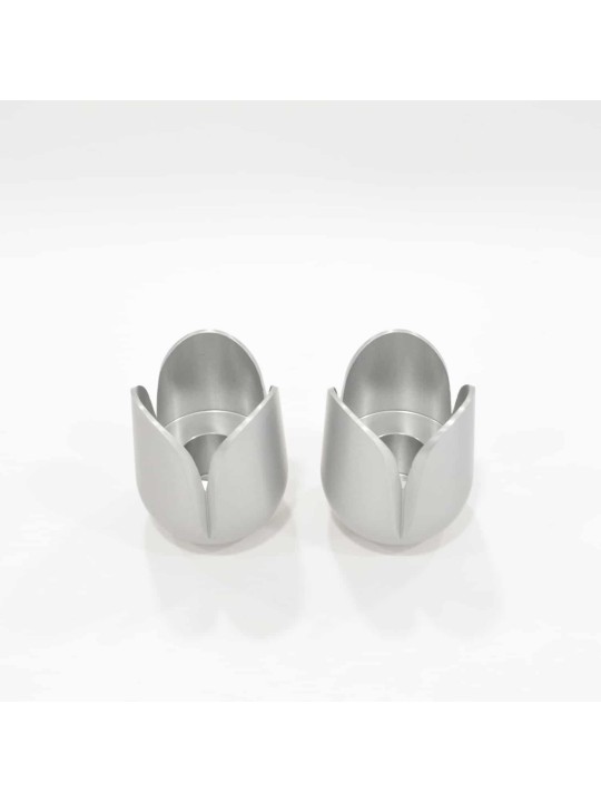 Stunning Tulip Flower Candle Holders , Passover Gifts , Israeli Judaic