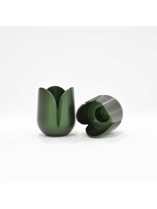 Superbes bougeoirs en fleurs de tulipes, cadeaux de Pâque, judaïque israélien