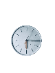 Horloge en béton plat moderne, cadeaux Tu B'Av, Judaica israélienne