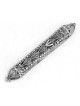 Nature Inspired Sterling Silver Mezuzah Cover , Tu B'Av Gifts , Israel