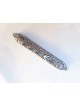 Nature Inspired Sterling Silver Mezuzah Cover , Tu B'Av Gifts , Israel