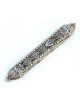 Couverture de Mezuzah en argent sterling inspirée de la nature, cadeaux Tu B'Av, Israël