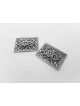Traditional Square Sterling Silver Star of David T , Passover Gifts ,