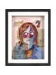 Portrait de John Lennon - Peinture 3D moderne , Cadeaux Tu B'Av , Ju israélien