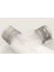 Napkin Ring with Filigree & Hebrew Lettering , Passover Gifts , Israel