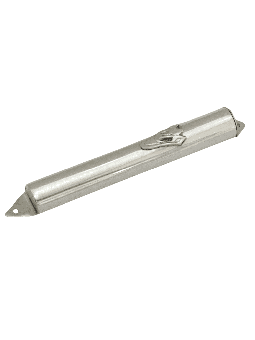Étui Mezouza classique arrondi en argent sterling, pour rouleaux de 7 cm, Israël