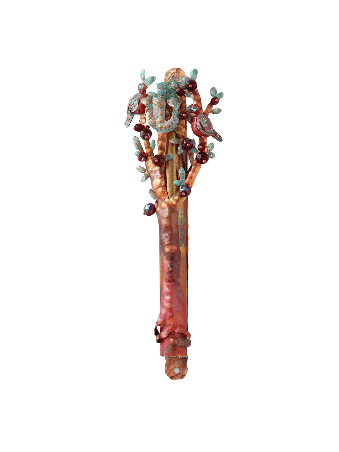 Étui Mezuzah en cuivre inspiré de la nature unique en son genre, Gi de mariage juif