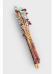 Unique Tree Shaped Copper Mezuzah Case With Beads , Jewish Wedding Gif