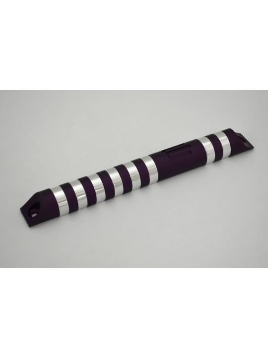 Elegant Mezuzah Case with Aluminum Rings , Large Mezuzahs , Israeli Ju