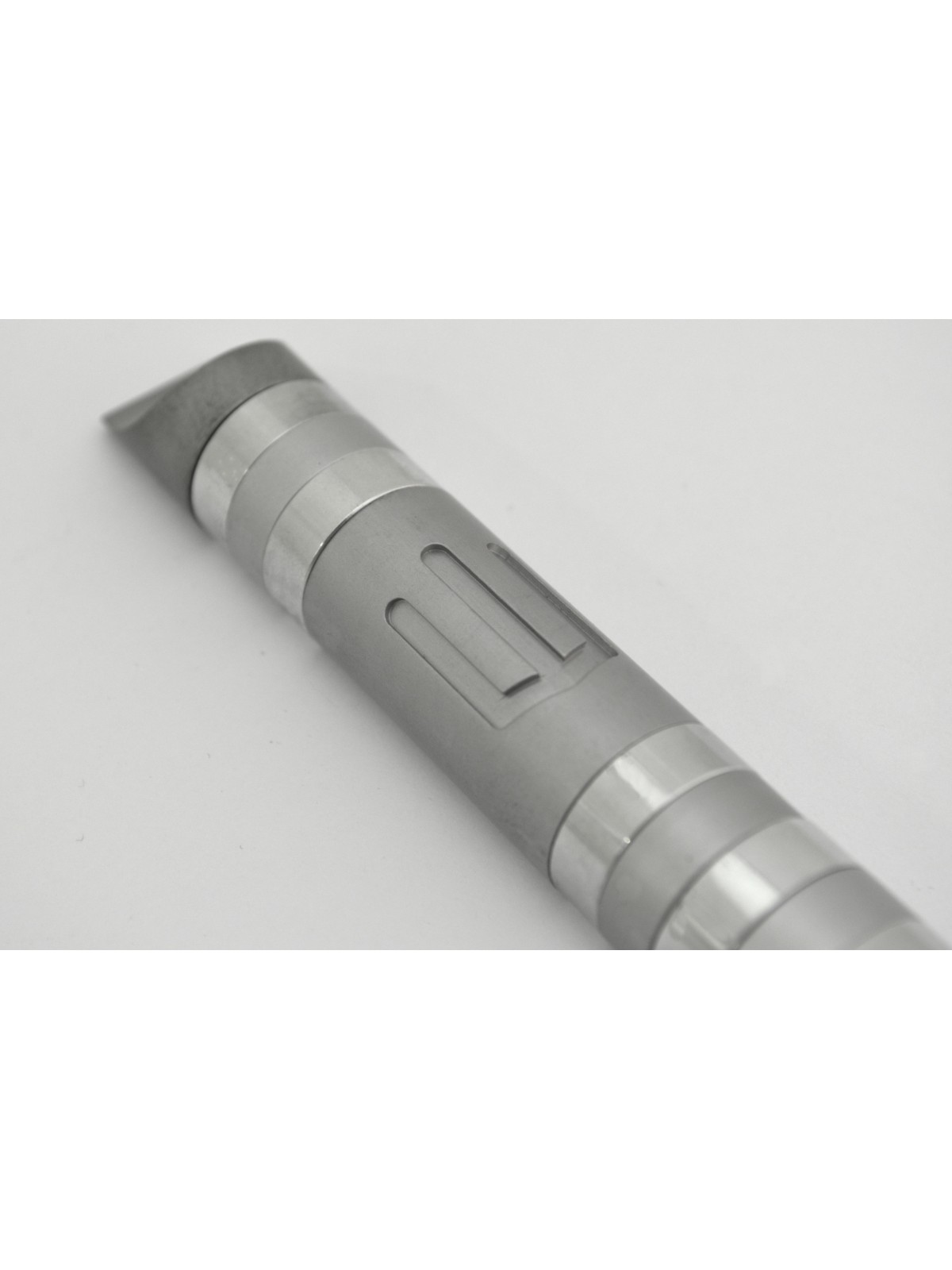 Elegant Mezuzah Case with Aluminum Rings , Large Mezuzahs , Israeli Ju