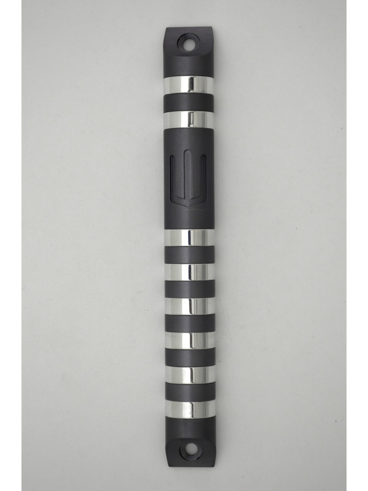 Elegant Mezuzah Case with Aluminum Rings , Large Mezuzahs , Israeli Ju
