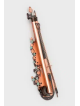 Unusual Copper Violin Mezuzah with Star of David D , Jewish Wedding Gi