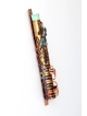 Couleurs uniques en cuivre et acrylique Piano Mezuzah Cas, Gi de mariage juif