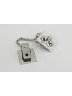Clips Talit modernes avec émail , Clips Talit , Judaica israélien