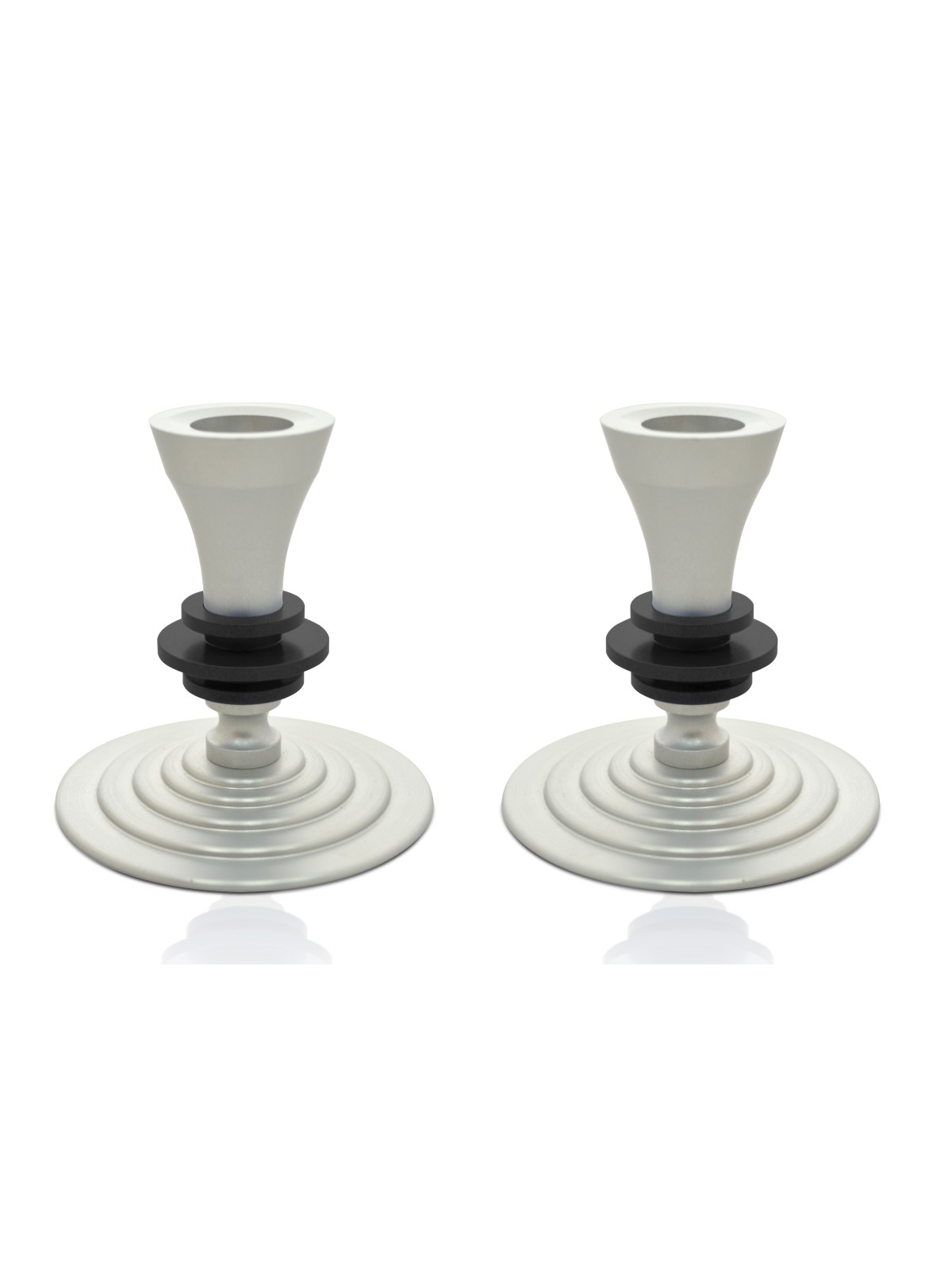 Modern Candlesticks Made of aluminum , Jewish Wedding Gifts , Israeli