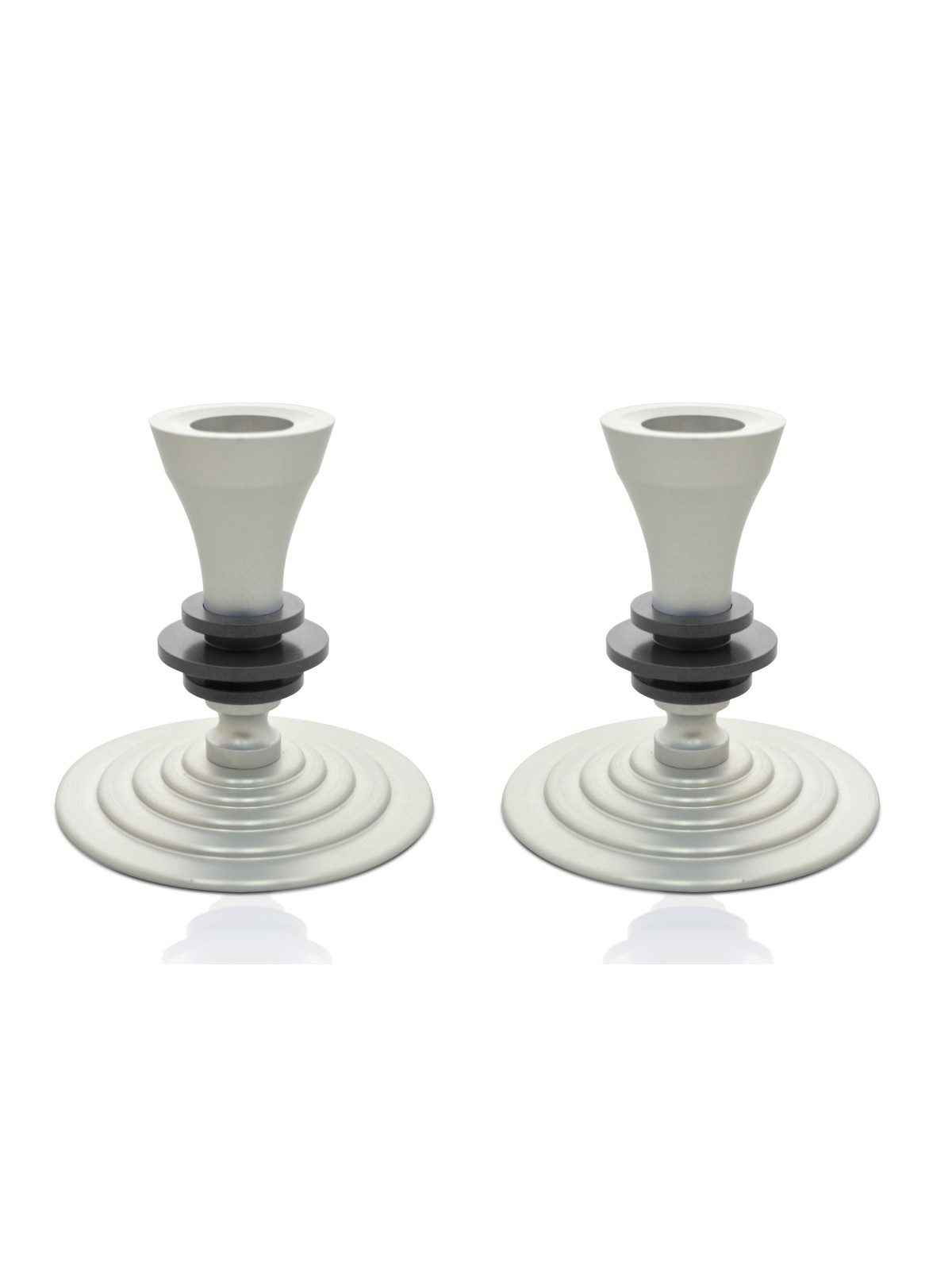 Modern Candlesticks Made of aluminum , Jewish Wedding Gifts , Israeli