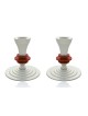 Modern Candlesticks Made of aluminum , Jewish Wedding Gifts , Israeli