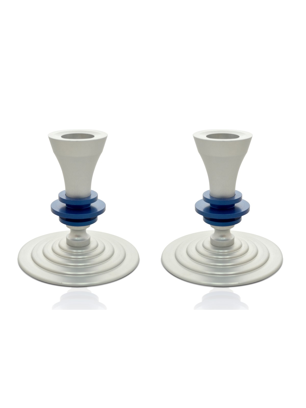 Modern Candlesticks Made of aluminum , Jewish Wedding Gifts , Israeli