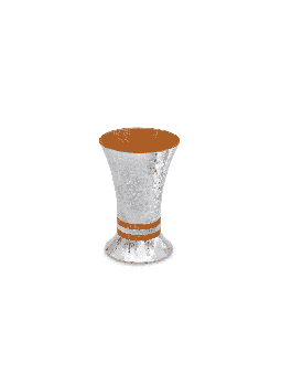 Tasse à liqueur martelée et classique, cadeaux de mariage juif, Judaï israélien