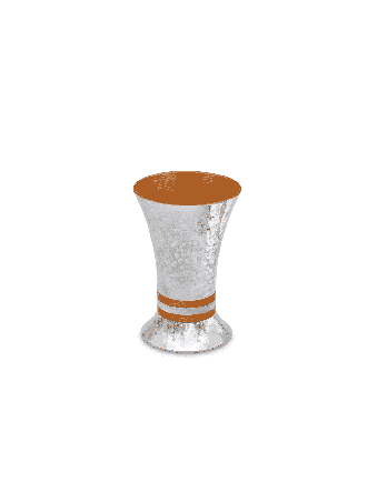 Tasse à liqueur martelée et classique, cadeaux de mariage juif, Judaï israélien