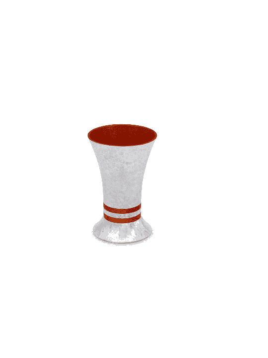 Hammered and Classic Liquor Cup , Jewish Wedding Gifts , Israeli Judai
