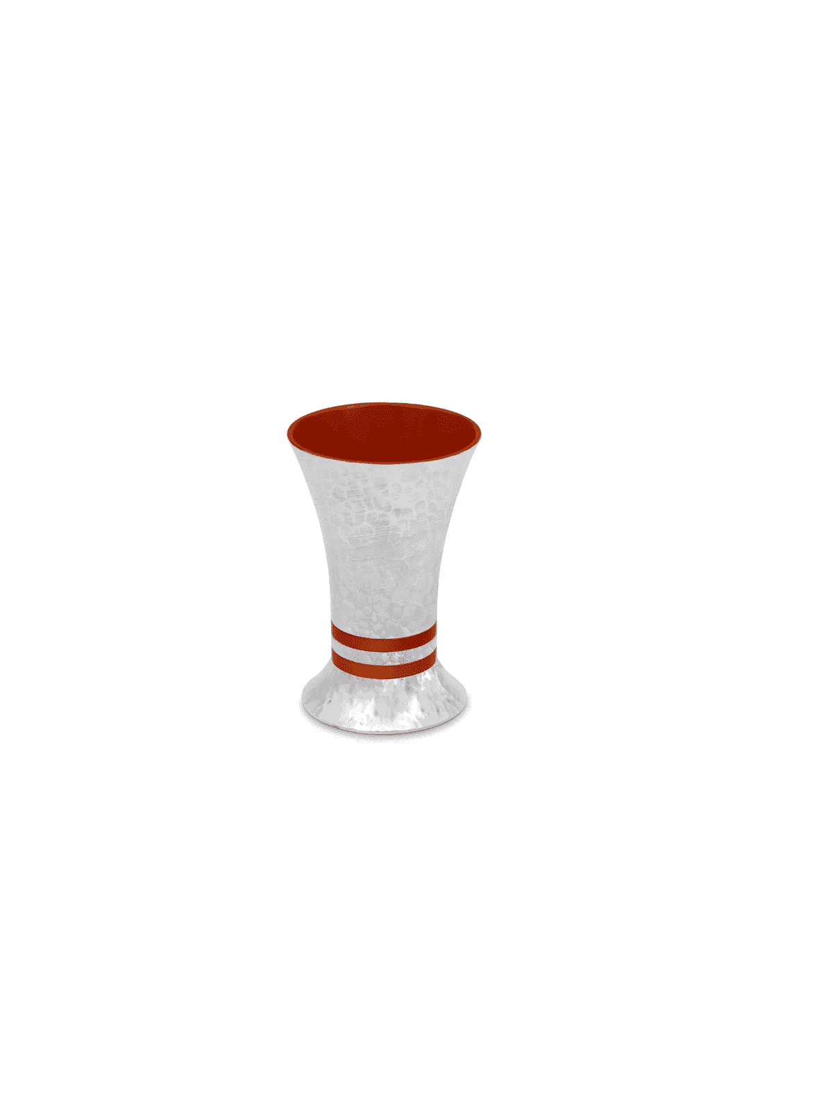Hammered and Classic Liquor Cup , Jewish Wedding Gifts , Israeli Judai