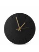 Horloge murale en béton minimaliste, cadeaux Tu B'Av, Judaica israélienne