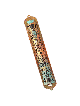 Magnificent Colorful Copper Mezuzah , Jewish Wedding Gifts , Israeli J