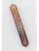 Urban Copper Mezuzah With Unique Seven Species Cut , Large Mezuzahs ,