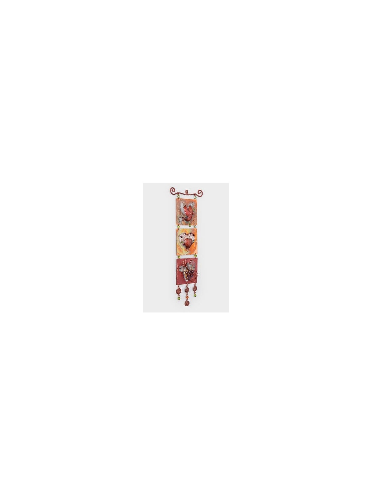 Modern Jewish Luck Blessings Copper Mobile , Jewish Wedding Gifts , Is