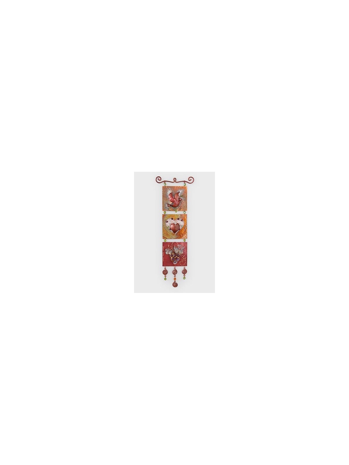 Modern Jewish Luck Blessings Copper Mobile , Jewish Wedding Gifts , Is