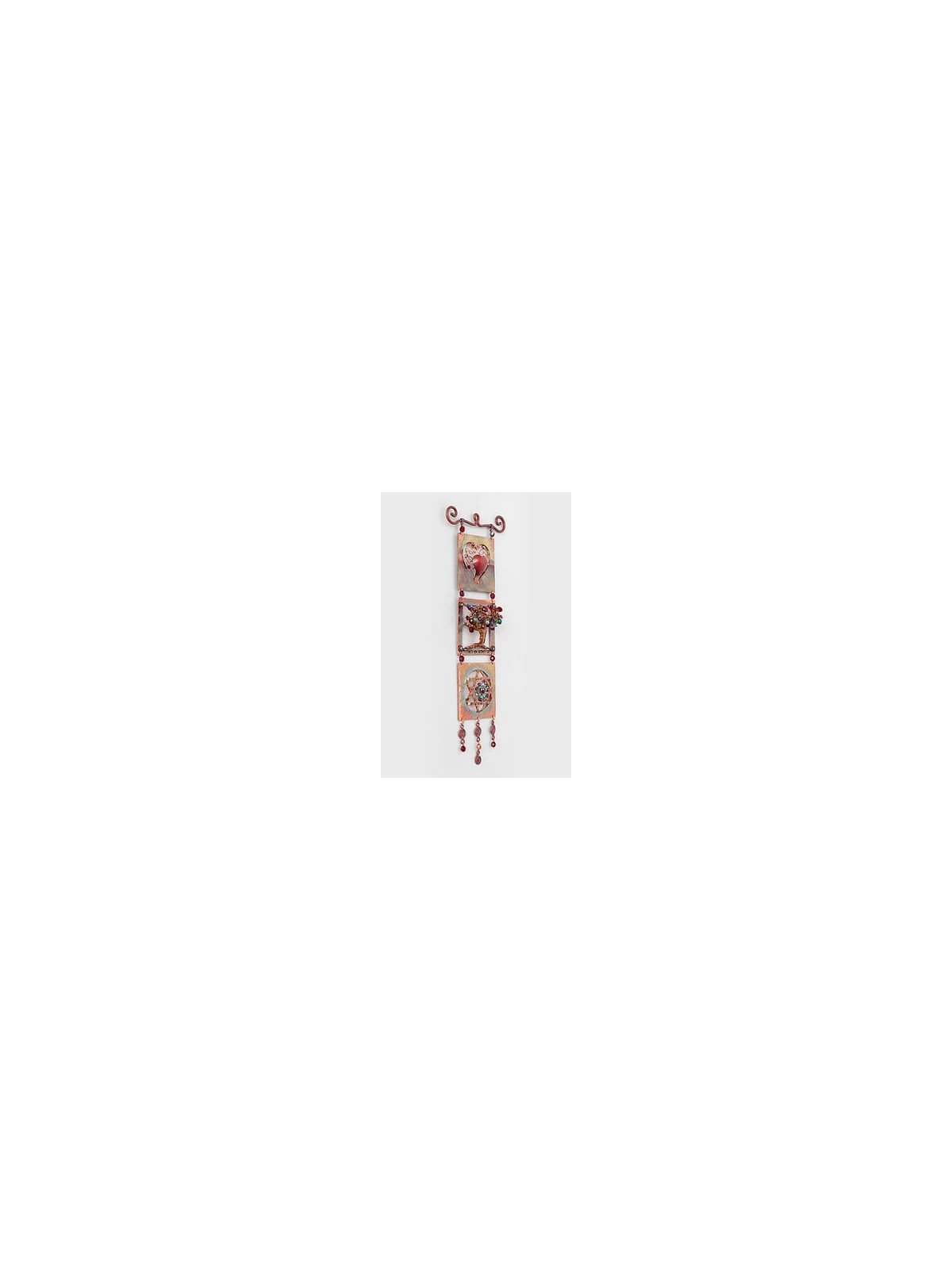 Beautiful Luck Symbols Copper Mobile , Jewish Wedding Gifts , Israeli