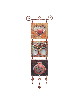 Three Squares Copper Blessings Wall Hanging , Jewish Wedding Gifts , I