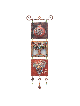 Judaica Copper Mobile Wall Hanging , Cadeaux de mariage juifs , Ju israélien