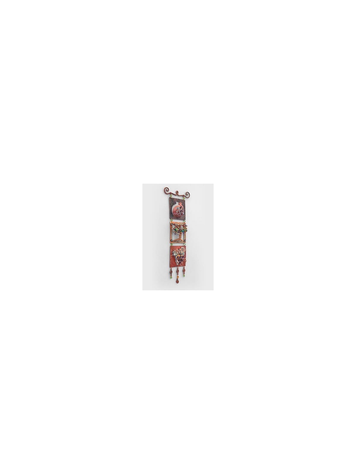 Judaica Copper Mobile Wall Hanging , Cadeaux de mariage juifs , Ju israélien