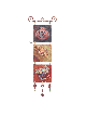 Detailed Copper Pomegranate, Wheat & Grapes Mobile , Tu B'Av Gifts , I