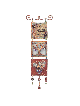 Modern Judaica Art Mobile - Copper & Swarovski Bea , Jewish Wedding Gi