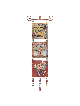 Copper & Swarovski Beads Judaica Mobile , Jewish Wedding Gifts , Israe