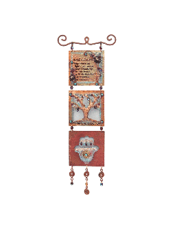 Arbre de bénédiction anglais pour la maison Hamsa, cadeaux de mariage juif, Juda israélien