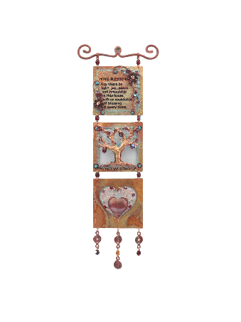 Floral English Home Blessing - Meaningful Judaica  , Jewish Wedding Gi
